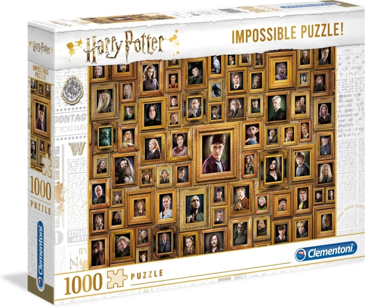 Clementoni Harry Potter Impossible Puzzle, 1000 brikker i gruppen SPORT, FRITID & HOBBY / Hobby / Puslespill hos TP E-commerce Nordic AB (C52000)