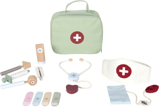 Little Dutch Puinen Legebag, 13 deler i gruppen LEKER, BARN OG BABY / Leker / Lite hjem & rollespill hos TP E-commerce Nordic AB (C52026)