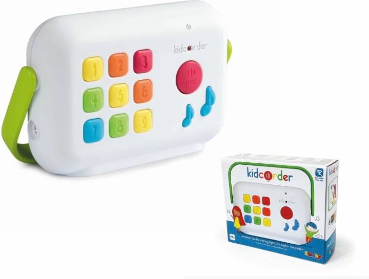 Smoby SAS Smoby Kidcorder - Lydopptaker i gruppen LEKER, BARN OG BABY / Musikk, sang og bilde / Musikktilbehør hos TP E-commerce Nordic AB (C52064)