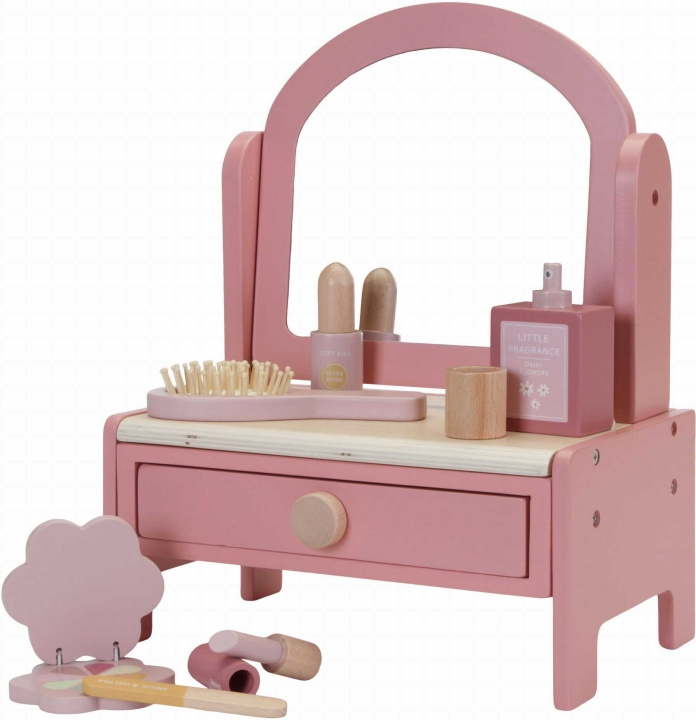 Little Dutch Frisørbord, rosa i gruppen LEKER, BARN OG BABY / Leker / Lite hjem & rollespill hos TP E-commerce Nordic AB (C52071)