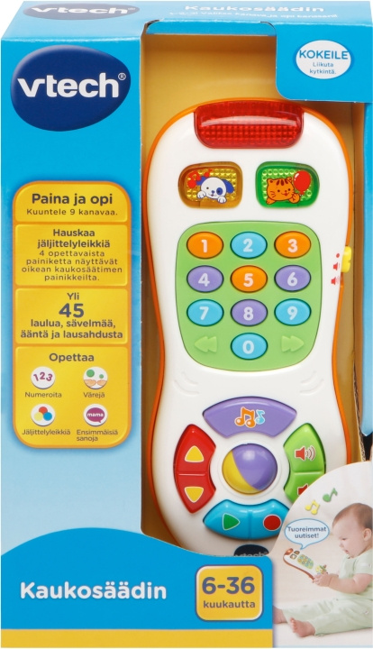 VTech Baby fjernkontroll, FI i gruppen LEKER, BARN OG BABY / Babyleker (0-3 år) / Aktivitetsleker hos TP E-commerce Nordic AB (C52075)