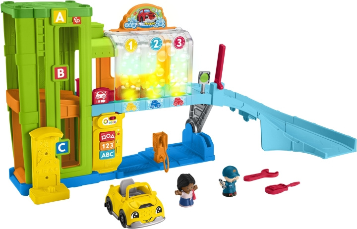Fisher-Price Little People Bensinstasjon lekesett i gruppen LEKER, BARN OG BABY / Leker / Lekesett hos TP E-commerce Nordic AB (C52101)