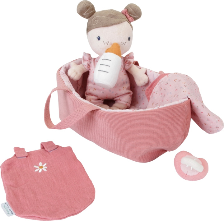 Little Dutch Rosa - Babydukke i veske i gruppen LEKER, BARN OG BABY / Leker / Dukker & tilbehør hos TP E-commerce Nordic AB (C52105)