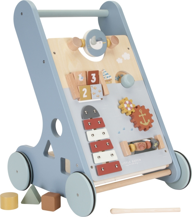 Little Dutch Sailor Bay - gåstativ i tre i gruppen LEKER, BARN OG BABY / Babyleker (0-3 år) / Lære seg å gå hos TP E-commerce Nordic AB (C52108)