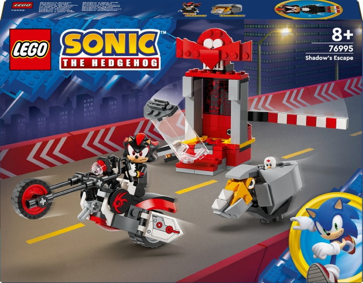 Lego Sonic 76995 - Skyggen pinnsvinets flukt i gruppen LEKER, BARN OG BABY / Leker / Byggeleker / Lego hos TP E-commerce Nordic AB (C52129)