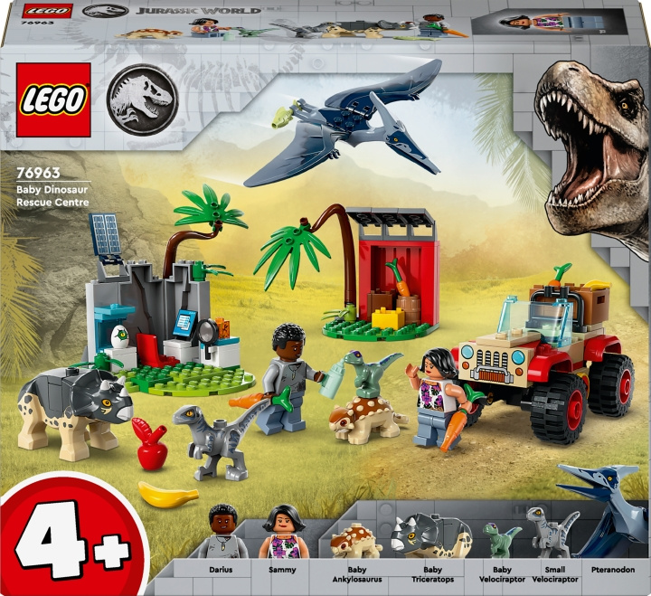 LEGO Jurassic World 76963 - Baby Dinosaur Rescue Center i gruppen LEKER, BARN OG BABY / Leker / Byggeleker / Lego hos TP E-commerce Nordic AB (C52131)
