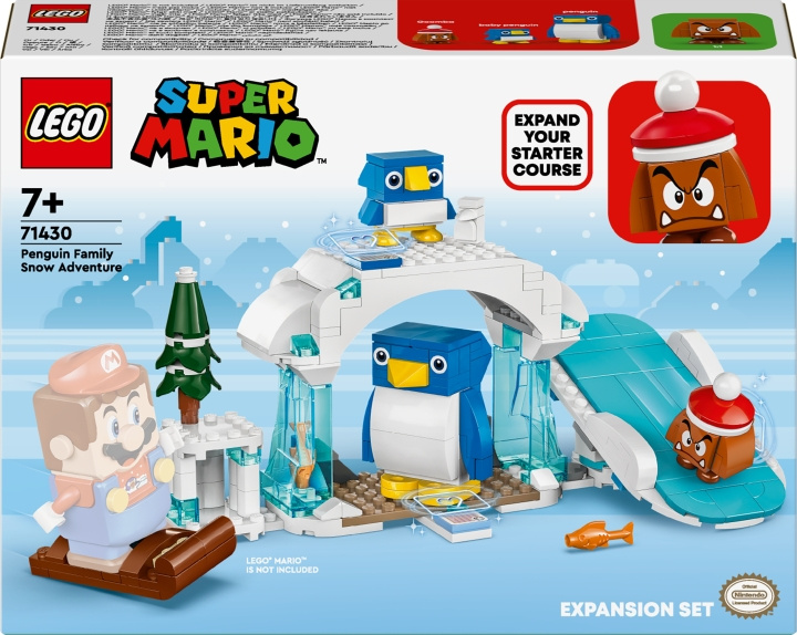 Lego Super Mario 71430 - Utvidelsessett Penguin Family Snow Adventure i gruppen LEKER, BARN OG BABY / Leker / Byggeleker / Lego hos TP E-commerce Nordic AB (C52133)