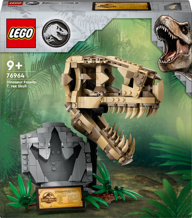 Lego Jurassic World 76964 - Dinosaurfossiler: T. rex-hodeskalle i gruppen LEKER, BARN OG BABY / Leker / Byggeleker / Lego hos TP E-commerce Nordic AB (C52136)