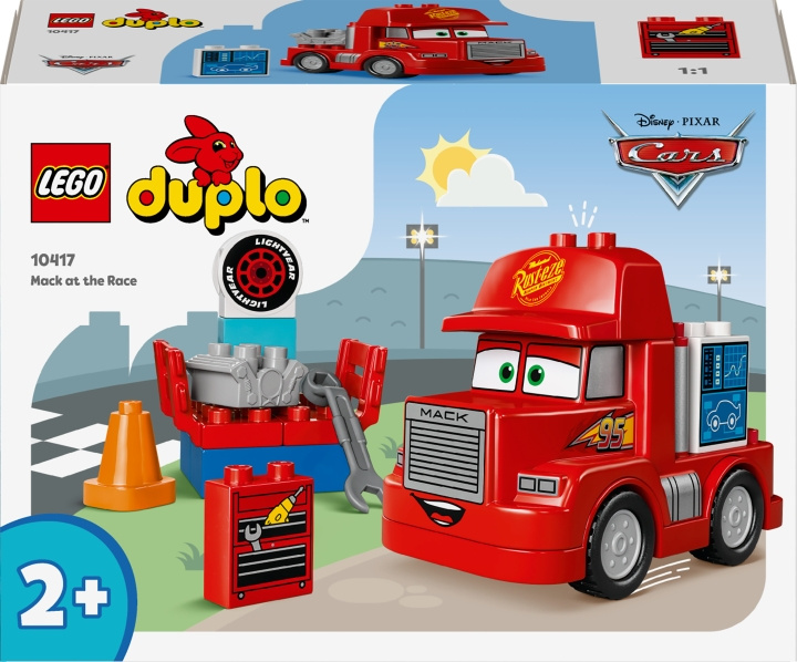 LEGO DUPLO Disney 10417 - Mack at the Race i gruppen LEKER, BARN OG BABY / Leker / Byggeleker / Lego hos TP E-commerce Nordic AB (C52138)