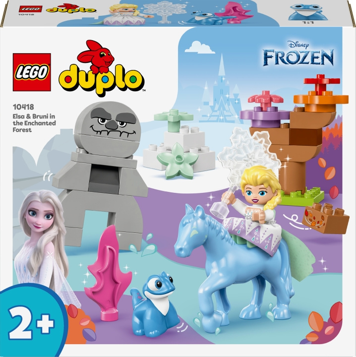 LEGO DUPLO Disney 10418 - Elsa & Bruni in the Enchanted Forest i gruppen LEKER, BARN OG BABY / Leker / Byggeleker / Lego hos TP E-commerce Nordic AB (C52139)