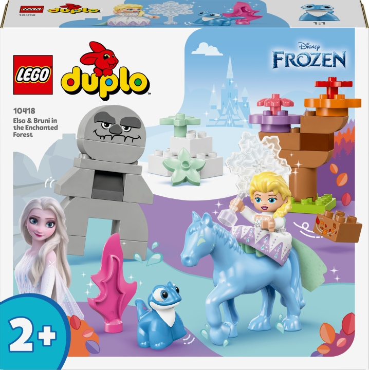 Lego DUPLO Disney 10418 - Elsa og Bruni i den fortryllede skogen i gruppen LEKER, BARN OG BABY / Leker / Byggeleker / Lego hos TP E-commerce Nordic AB (C52139)