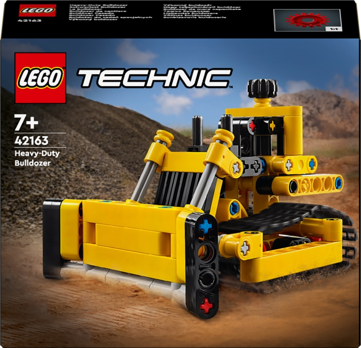 Lego Technic 42163 - Kraftig bulldoser i gruppen LEKER, BARN OG BABY / Leker / Byggeleker / Lego hos TP E-commerce Nordic AB (C52151)