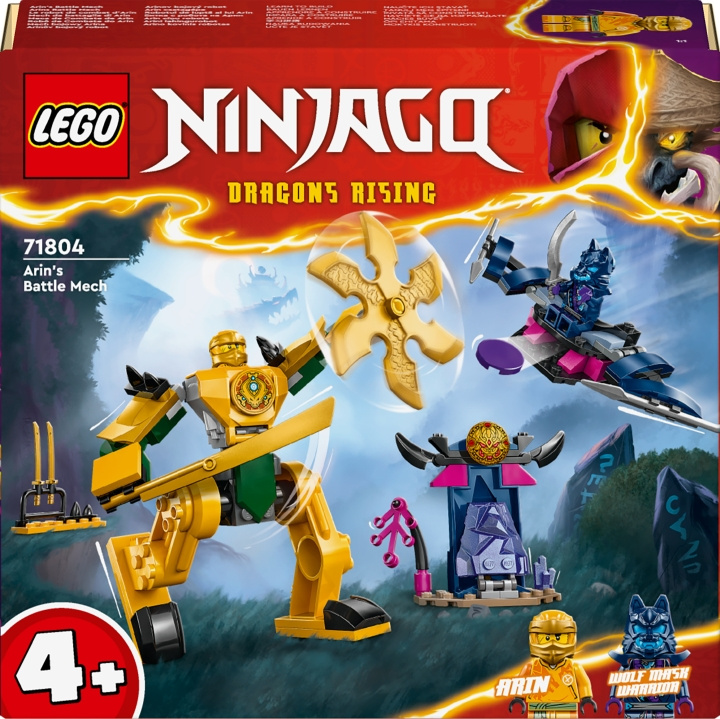 LEGO Ninjago 71804 - Arin\'s Battle Mech i gruppen LEKER, BARN OG BABY / Leker / Byggeleker / Lego hos TP E-commerce Nordic AB (C52157)