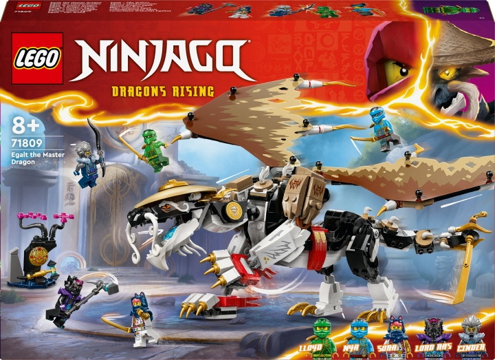 LEGO Ninjago 71809 - Egalt the Master Dragon i gruppen LEKER, BARN OG BABY / Leker / Byggeleker / Lego hos TP E-commerce Nordic AB (C52162)