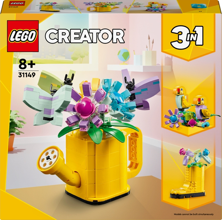Lego Creator 31149 - Blomster i en vannkanne i gruppen LEKER, BARN OG BABY / Leker / Byggeleker / Lego hos TP E-commerce Nordic AB (C52165)