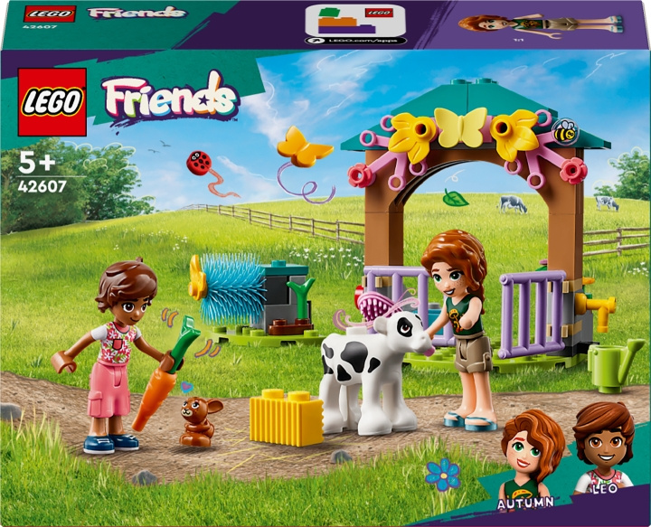 LEGO Friends 42607 - Autumn\'s Baby Cow Shed i gruppen LEKER, BARN OG BABY / Leker / Byggeleker / Lego hos TP E-commerce Nordic AB (C52181)