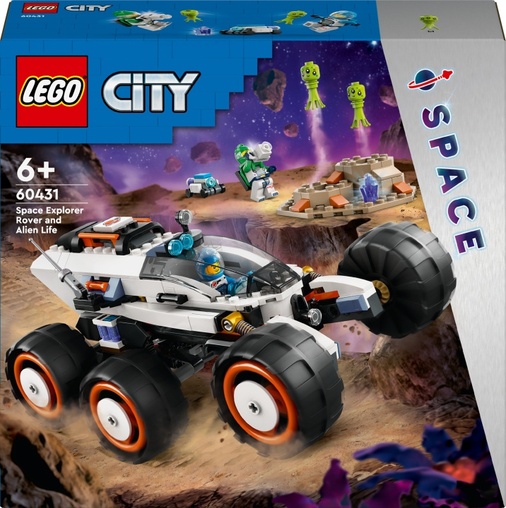 LEGO City Space 60431 - Space Explorer Rover and Alien Life i gruppen LEKER, BARN OG BABY / Leker / Byggeleker / Lego hos TP E-commerce Nordic AB (C52185)