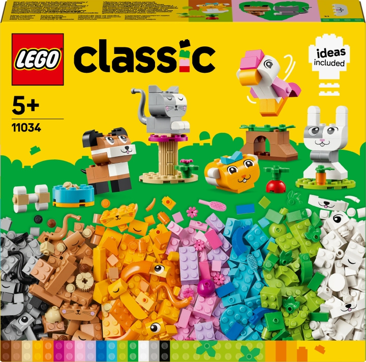 LEGO Classic 11034 - Creative Pets i gruppen LEKER, BARN OG BABY / Leker / Byggeleker / Lego hos TP E-commerce Nordic AB (C52188)