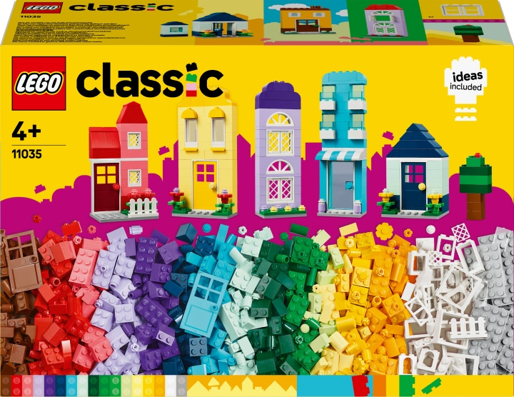 LEGO Classic 11035 - Creative Houses i gruppen LEKER, BARN OG BABY / Leker / Byggeleker / Lego hos TP E-commerce Nordic AB (C52189)