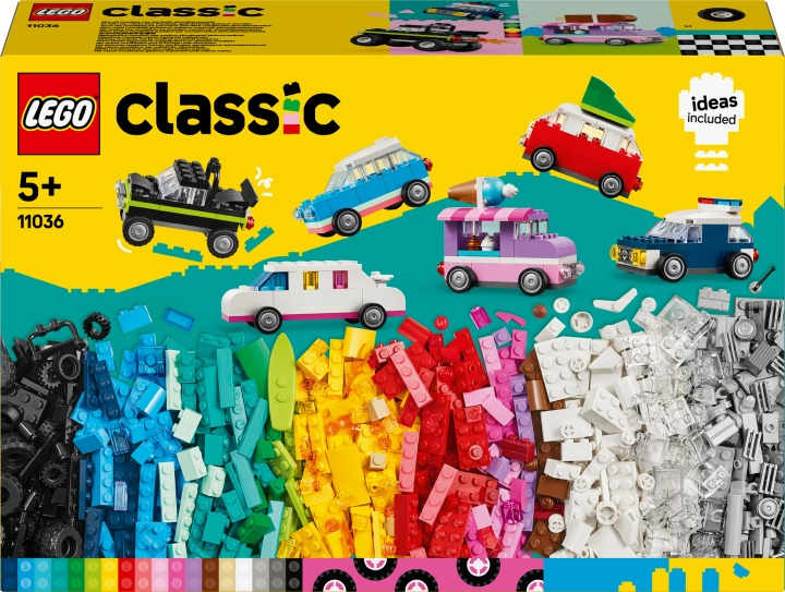 Lego Classic 11036 - Kreative kjøretøy i gruppen LEKER, BARN OG BABY / Leker / Byggeleker / Lego hos TP E-commerce Nordic AB (C52190)
