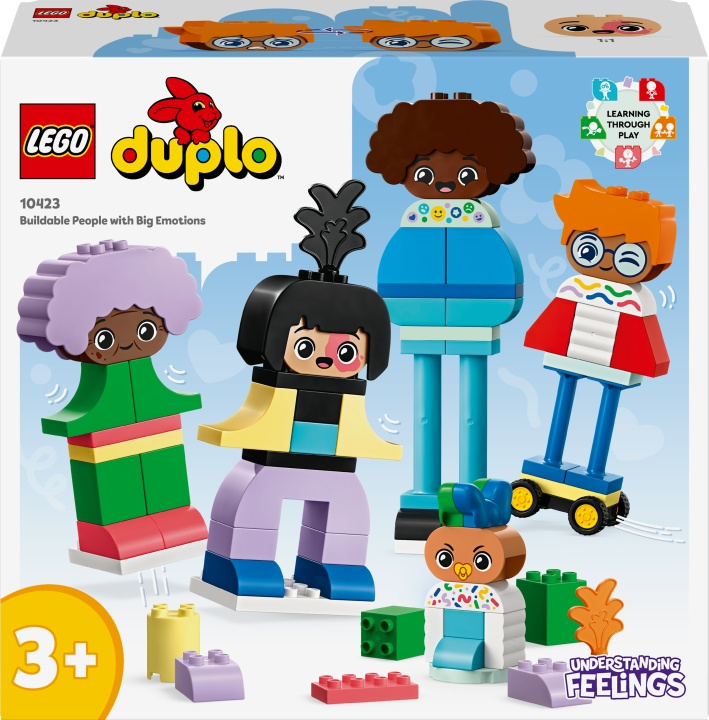 Lego DUPLO Town 10423 - Byggbare mennesker med store følelser i gruppen LEKER, BARN OG BABY / Leker / Byggeleker / Lego hos TP E-commerce Nordic AB (C52193)