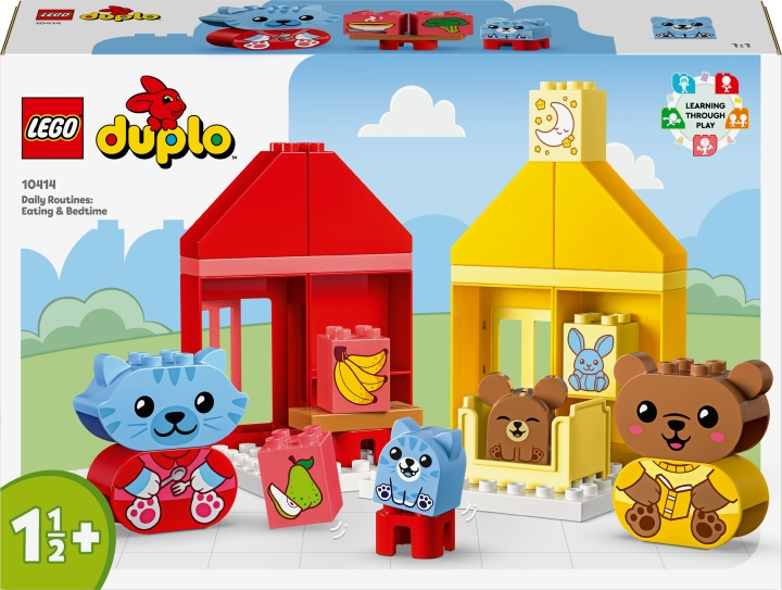 Lego DUPLO My First 10414 - Hverdagsrutiner: mat og leggetid i gruppen LEKER, BARN OG BABY / Leker / Byggeleker / Lego hos TP E-commerce Nordic AB (C52196)