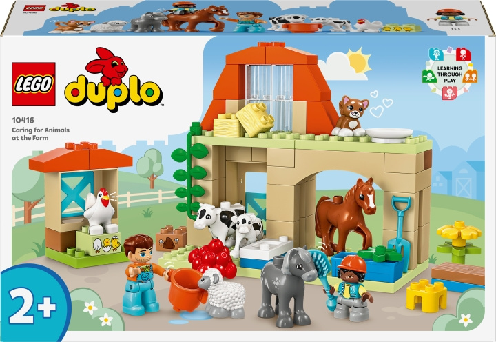Lego DUPLO Town 10416 - Ta vare på dyrene på bondegården i gruppen LEKER, BARN OG BABY / Leker / Byggeleker / Lego hos TP E-commerce Nordic AB (C52198)