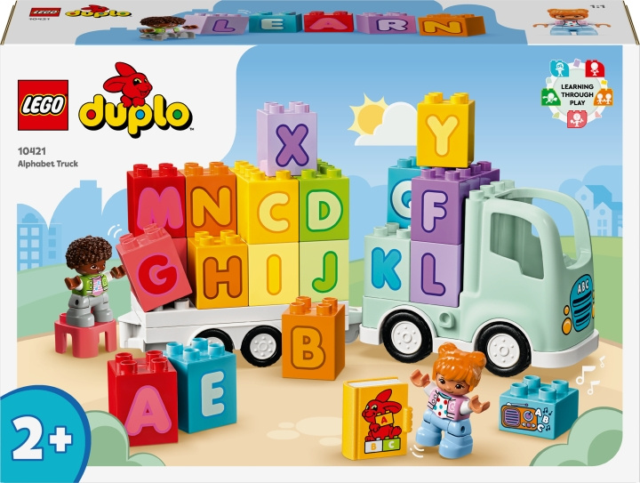 Lego DUPLO Town 10421 - Alfabetlastebil i gruppen LEKER, BARN OG BABY / Leker / Byggeleker / Lego hos TP E-commerce Nordic AB (C52199)
