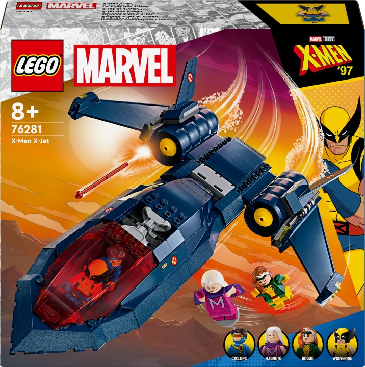 Lego Super Heroes Marvel 76281 - X-Men: X-Jet i gruppen LEKER, BARN OG BABY / Leker / Byggeleker / Lego hos TP E-commerce Nordic AB (C52207)