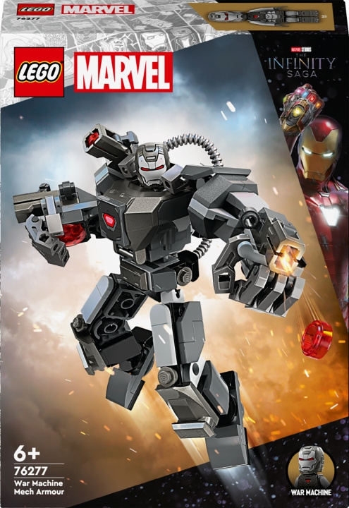 LEGO Super Heroes Marvel 76277 - War Machine Mech Armor i gruppen LEKER, BARN OG BABY / Leker / Byggeleker / Lego hos TP E-commerce Nordic AB (C52208)