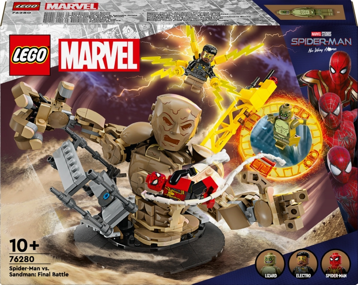 Lego Super Heroes Marvel 76280 - Spider-Man vs. Sandman: Siste kamp i gruppen LEKER, BARN OG BABY / Leker / Byggeleker / Lego hos TP E-commerce Nordic AB (C52210)