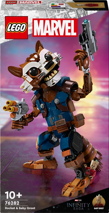 Lego Super Heroes Marvel 76282 - Rakett og baby Groot i gruppen LEKER, BARN OG BABY / Leker / Byggeleker / Lego hos TP E-commerce Nordic AB (C52211)