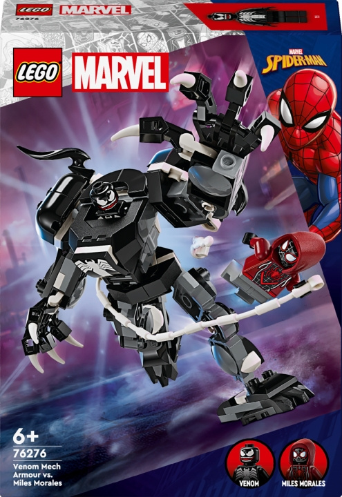 LEGO Super Heroes Marvel 76276 - Venom Mech Armor vs. Miles Morales i gruppen LEKER, BARN OG BABY / Leker / Byggeleker / Lego hos TP E-commerce Nordic AB (C52213)