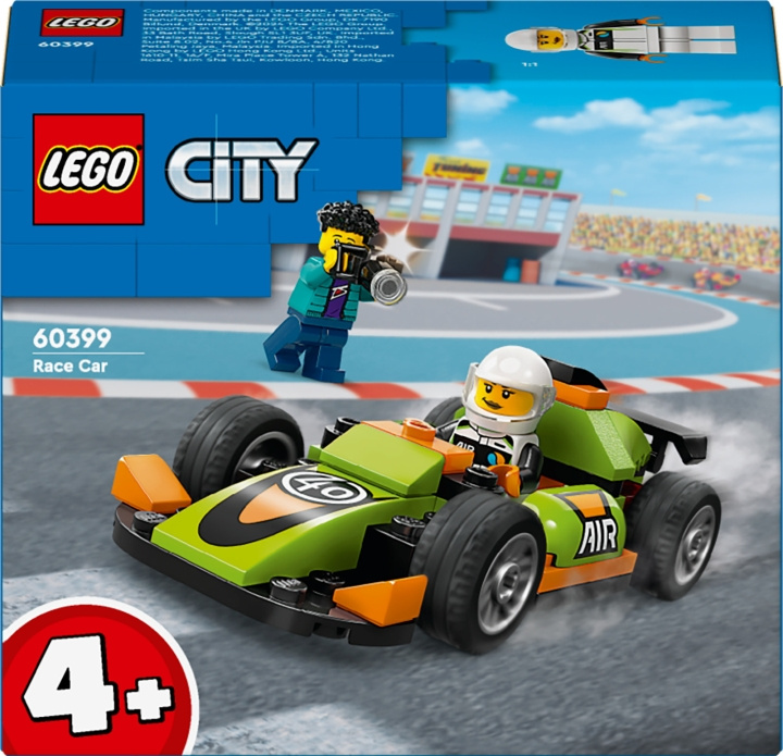 LEGO City Great Vehicles 60399 - Green Race Car i gruppen LEKER, BARN OG BABY / Leker / Byggeleker / Lego hos TP E-commerce Nordic AB (C52220)