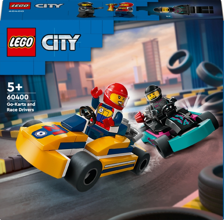 LEGO City Great Vehicles 60400 - Go-Karts and Race Drivers i gruppen LEKER, BARN OG BABY / Leker / Byggeleker / Lego hos TP E-commerce Nordic AB (C52221)