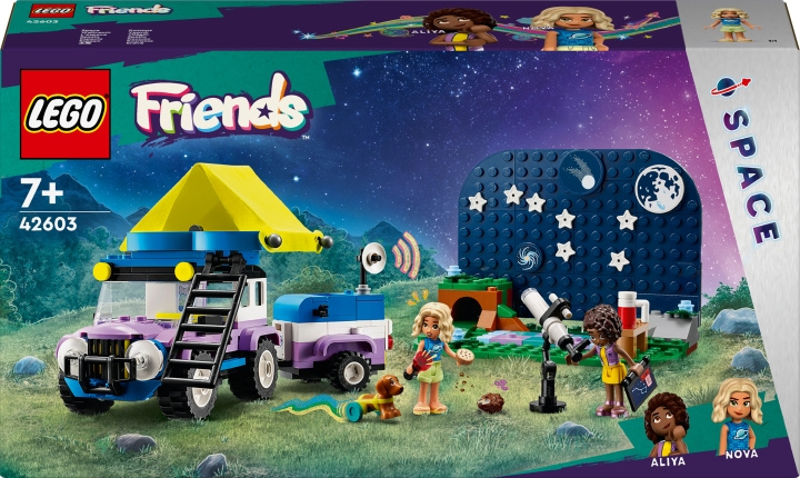 Lego Friends 42603 - Campingbil med stjernekikkert i gruppen LEKER, BARN OG BABY / Leker / Byggeleker / Lego hos TP E-commerce Nordic AB (C52232)