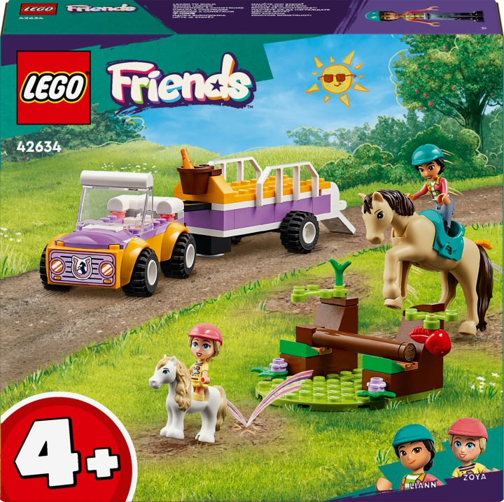 LEGO Friends 42634 - Horse and Pony Trailer i gruppen LEKER, BARN OG BABY / Leker / Byggeleker / Lego hos TP E-commerce Nordic AB (C52238)
