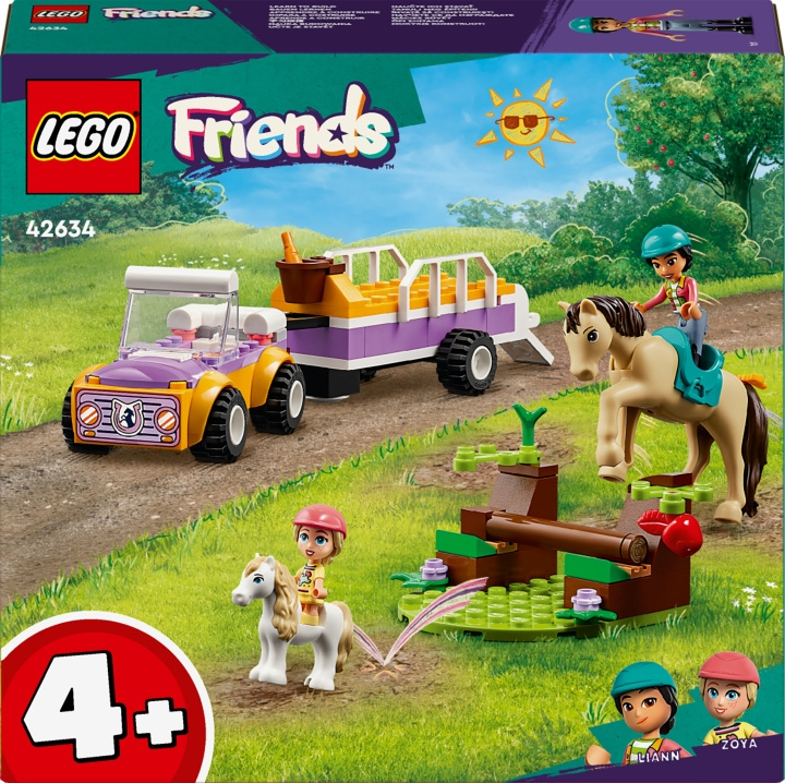 Lego Friends 42634 - Hest og ponnitrailer i gruppen LEKER, BARN OG BABY / Leker / Byggeleker / Lego hos TP E-commerce Nordic AB (C52238)