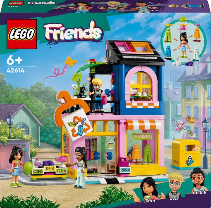 Lego Friends 42614 - Vintage motebutikk i gruppen LEKER, BARN OG BABY / Leker / Byggeleker / Lego hos TP E-commerce Nordic AB (C52242)