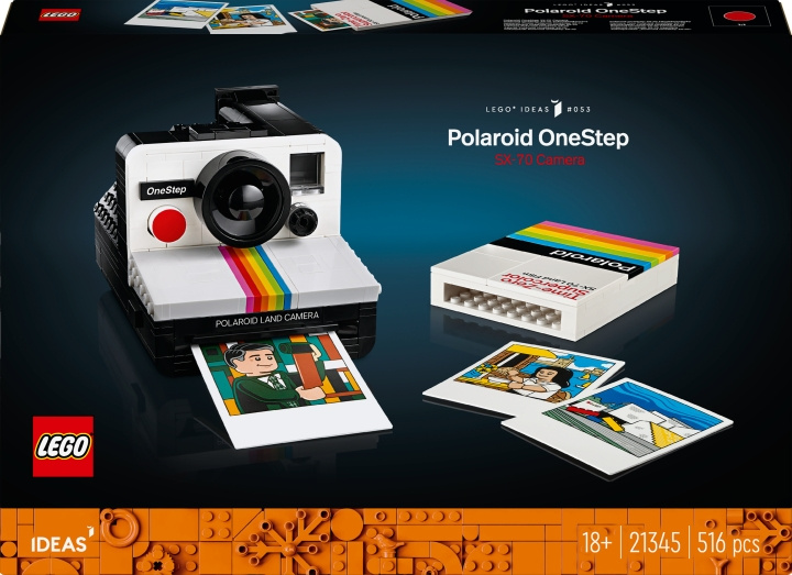 Lego Ideas 21345 - Polaroid OneStep SX-70-kamera i gruppen LEKER, BARN OG BABY / Leker / Byggeleker / Lego hos TP E-commerce Nordic AB (C52246)