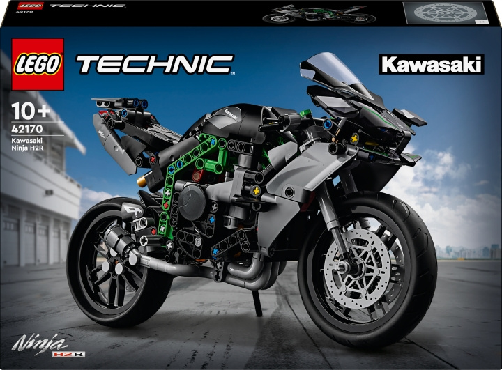 LEGO Technic 42170 - Kawasaki Ninja H2®R i gruppen LEKER, BARN OG BABY / Leker / Byggeleker / Lego hos TP E-commerce Nordic AB (C52253)