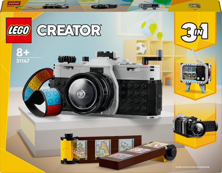 LEGO Creator 31147 - Retro Camera i gruppen LEKER, BARN OG BABY / Leker / Byggeleker / Lego hos TP E-commerce Nordic AB (C52255)