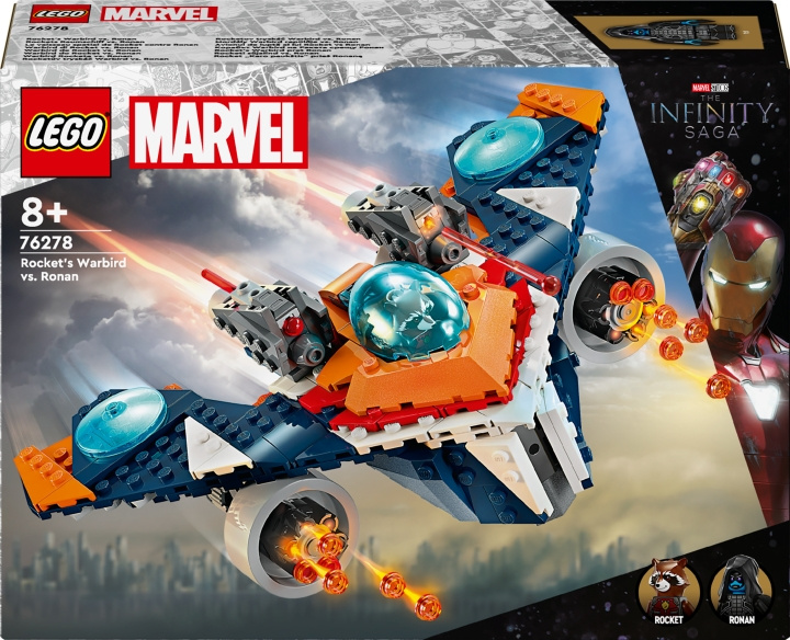 LEGO Super Heroes Marvel 76278 - Rocket\'s Warbird vs. Ronan i gruppen LEKER, BARN OG BABY / Leker / Byggeleker / Lego hos TP E-commerce Nordic AB (C52257)