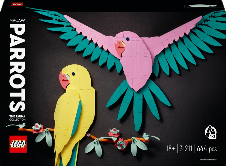 The Fauna Collection – Macaw Parrots i gruppen LEKER, BARN OG BABY / Leker / Byggeleker / Lego hos TP E-commerce Nordic AB (C52259)
