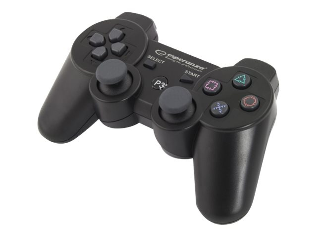 Esperanza MARINE Gamepad Sony PlayStation 3 Svart i gruppen Elektronikk / TV-spill & tilbehør / Sony PlayStation 3 hos TP E-commerce Nordic AB (C52353)