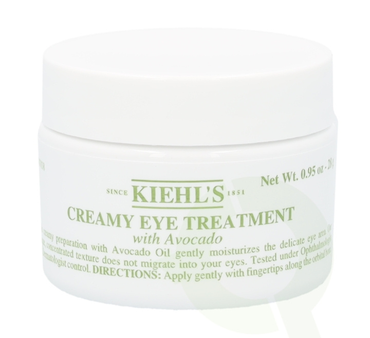 Kiehls Kiehl\'s Creamy Eye Treatment With Avocado 28 ml i gruppen HELSE OG SKJØNNHET / Hudpleie / Ansikt / Øyne hos TP E-commerce Nordic AB (C52440)