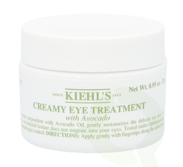 Kiehls Kiehl\'s Creamy Eye Treatment With Avocado 28 ml i gruppen HELSE OG SKJØNNHET / Hudpleie / Ansikt / Øyne hos TP E-commerce Nordic AB (C52440)