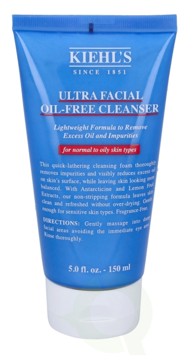 Kiehls Kiehl\'s Ultra Facial Oil Free Cleanser 150 ml For Normal To Oily Skin Types i gruppen HELSE OG SKJØNNHET / Hudpleie / Ansikt / Rengjøring hos TP E-commerce Nordic AB (C52450)