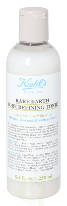 Kiehls Kiehl\'s Rare Earth Pore Refining Tonic 250 ml i gruppen HELSE OG SKJØNNHET / Hudpleie / Ansikt / Rengjøring hos TP E-commerce Nordic AB (C52464)
