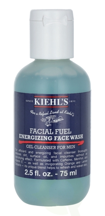 Kiehls Kiehl\'s Men Facial Fuel Energizing Face Wash 75 ml i gruppen HELSE OG SKJØNNHET / Hudpleie / Ansikt / Rengjøring hos TP E-commerce Nordic AB (C52465)